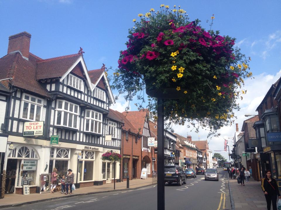 The picturesque Stratford-upon-Avon.