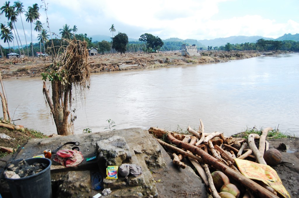 Cagayan de Oro River after typhoon Sendong