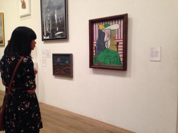 "Bust of a Woman" by Pablo Picasso at the Tate Modern Museum