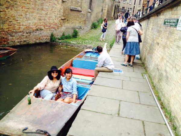 Punting in the River Cam