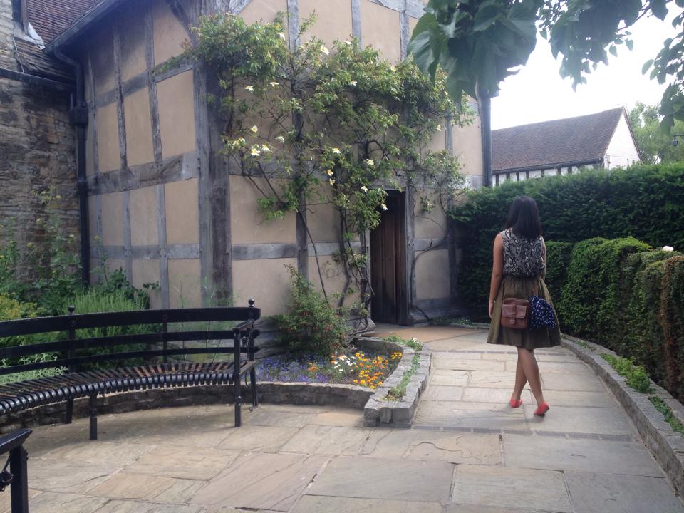 First door to the Shakespeare Estate.