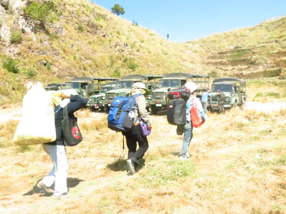 Porters in Pulag