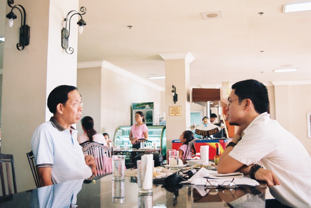 Conversations with Palparan in 2007