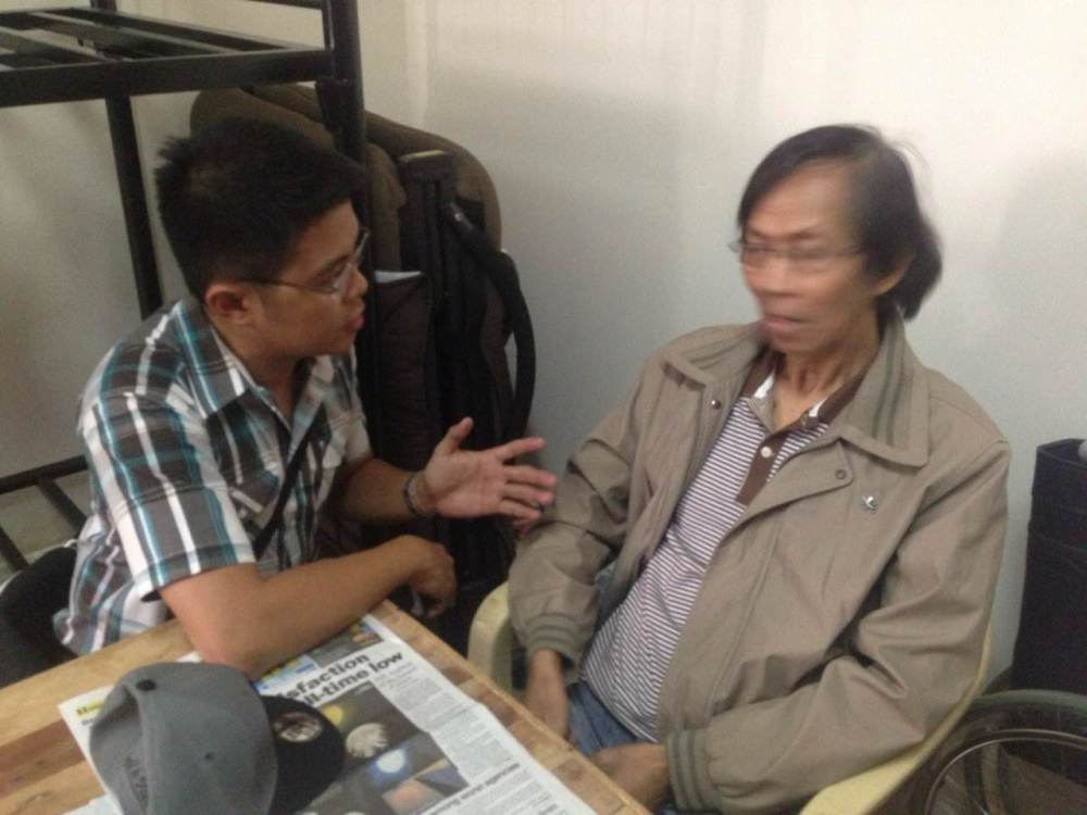 John Consulta with Palparan