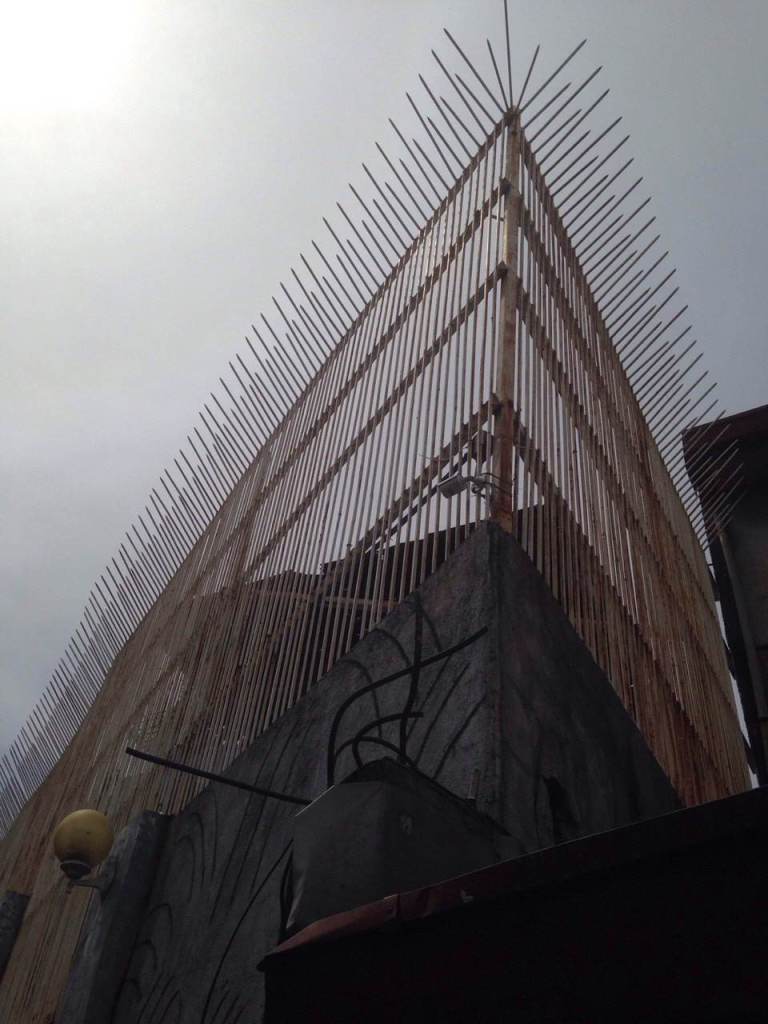 No trespassing! Photo courtesy: Ian Cruz