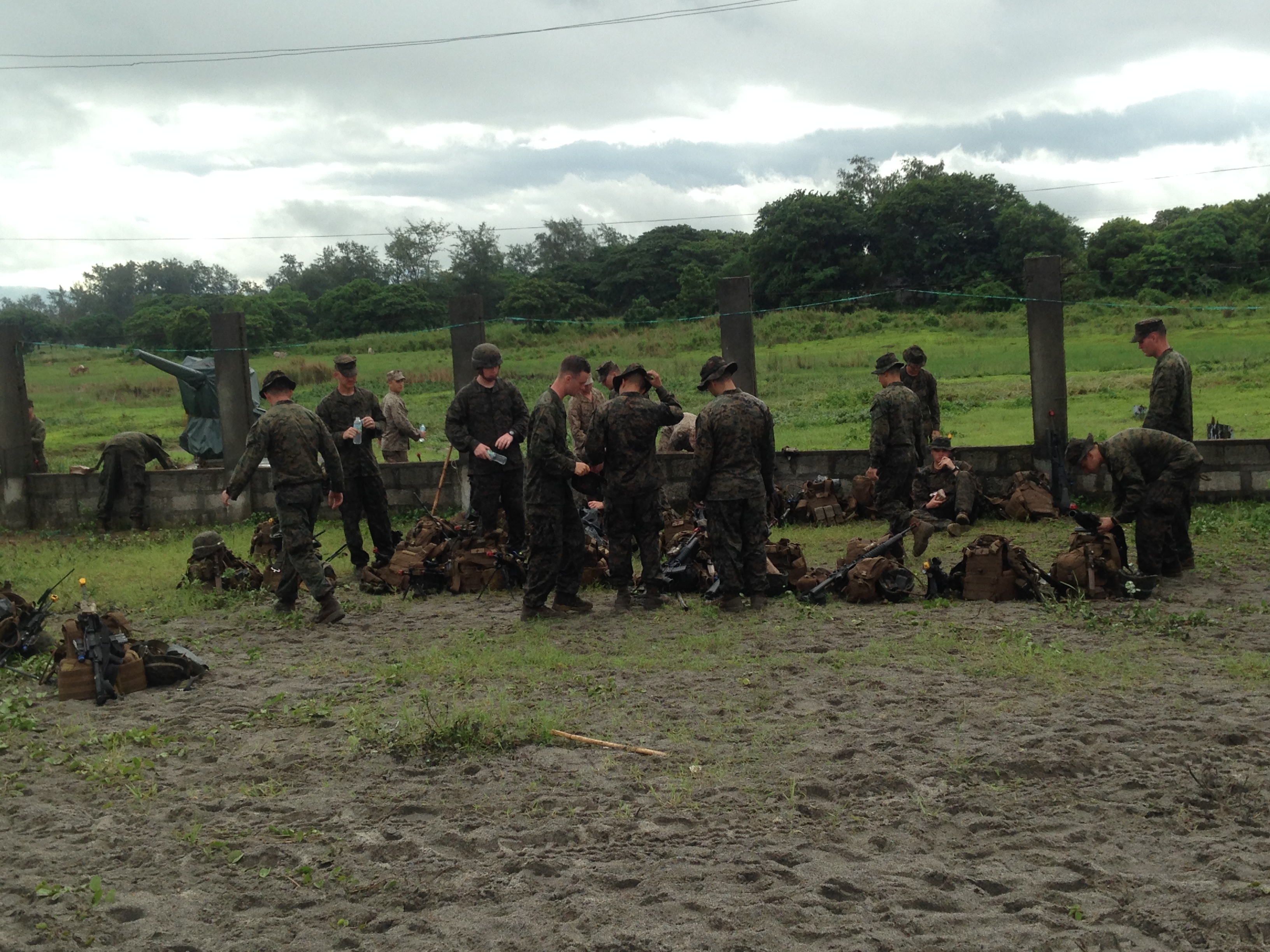 US Marines in Subic Bay, Zambales