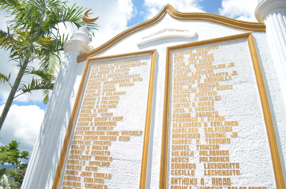 The names of the martyrs
