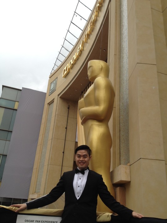 Outside the Dolby Theater