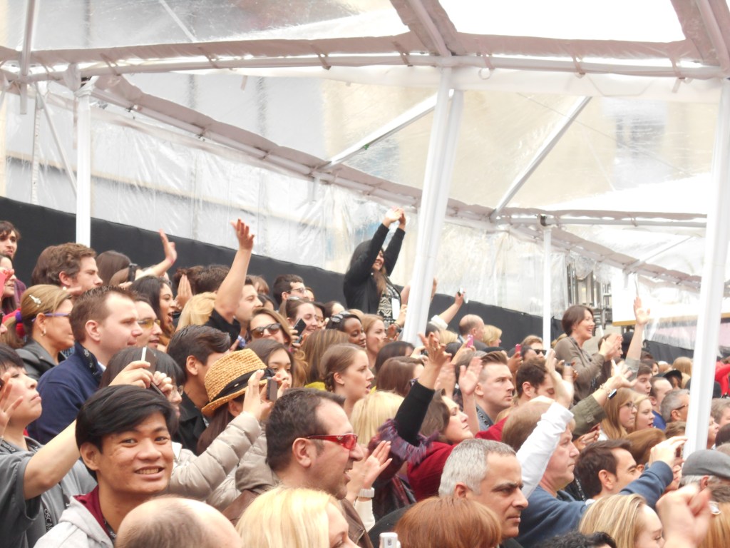 The author watching the Oscars 2015 LIVE