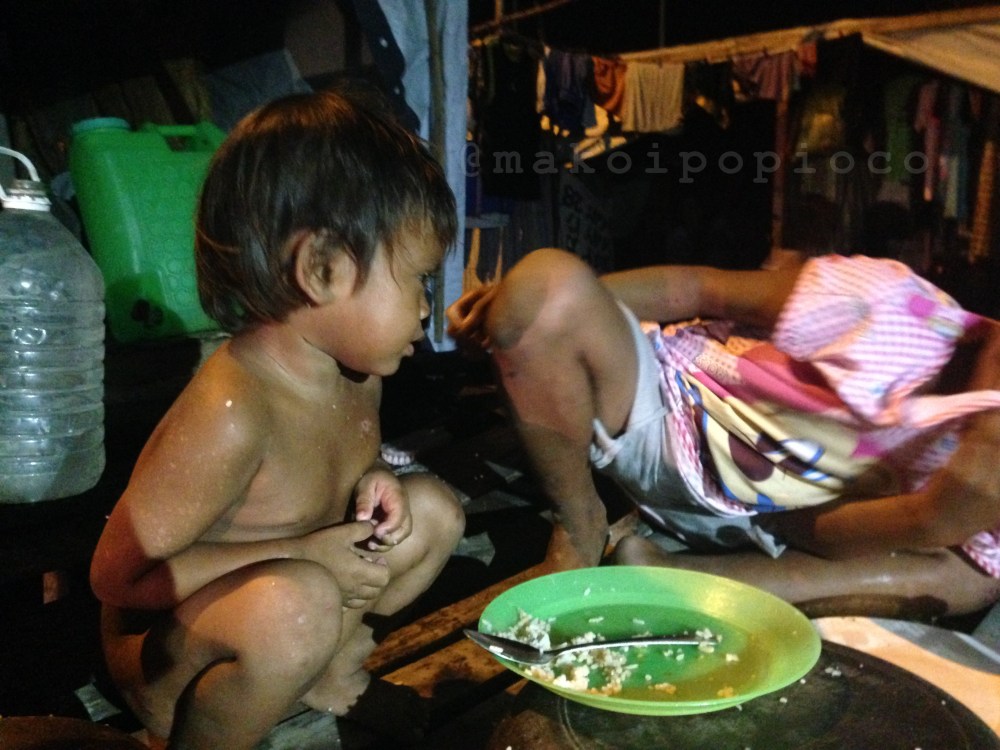 The naked truth for many evacuees.