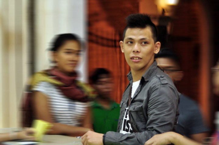 Ramon's homecoming. (Photo by Joshua Dalupang)