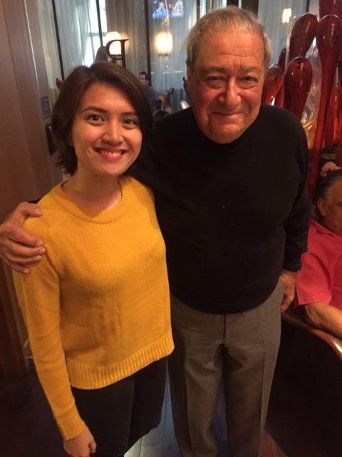 With Top Rank CEO Bob Arum
