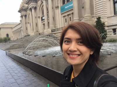 Selfie at the Metropolitan Museum of Art because I went alone.