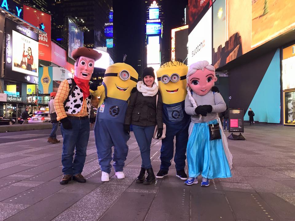 January 2016. Mav with the Minions!