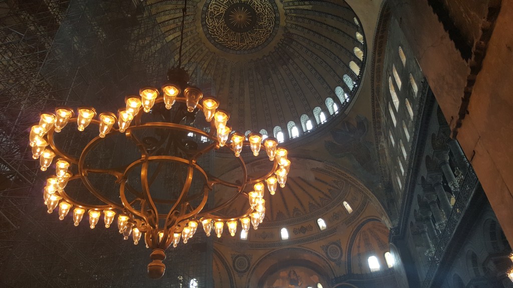 Before it become the Hagia Sophia, this was a Greek Orthodox Cathedral and the seat of the Patriarch of Constantinople
