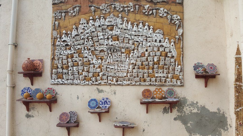 The ceramics of Cappadocia.