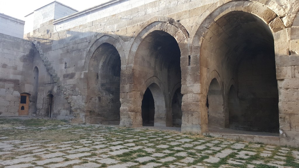 Stables for horses or camels