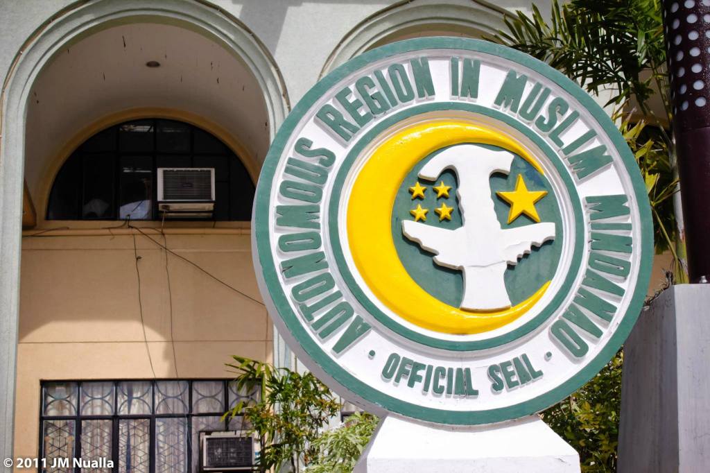 Seal of the Autonomous Region in Muslim Mindanao (ARMM). Photo courtesy: JM Nualla.