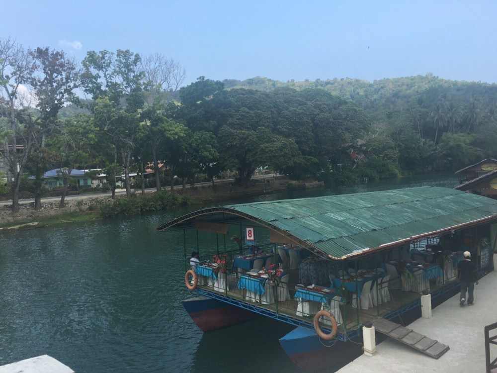 Loboc Floating Restaurant.