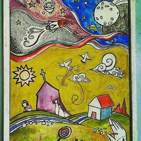 This is the world I imagined as I was trying to fight off the blues.