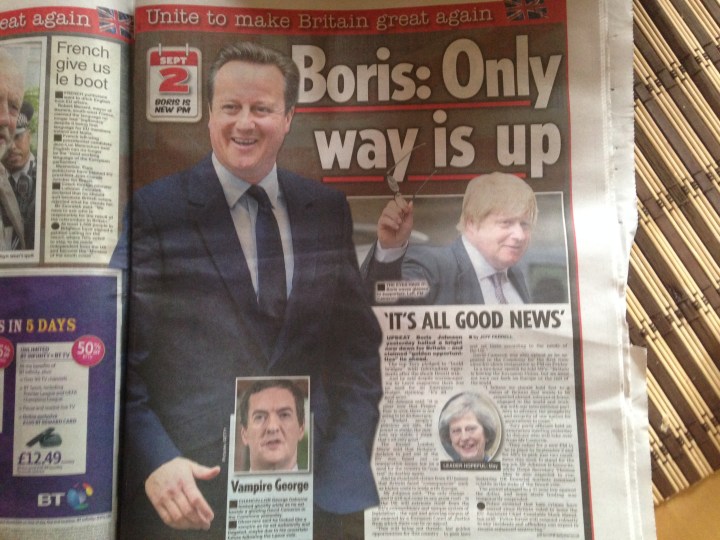 British tabloids do not hold back for parroting their leave agenda.