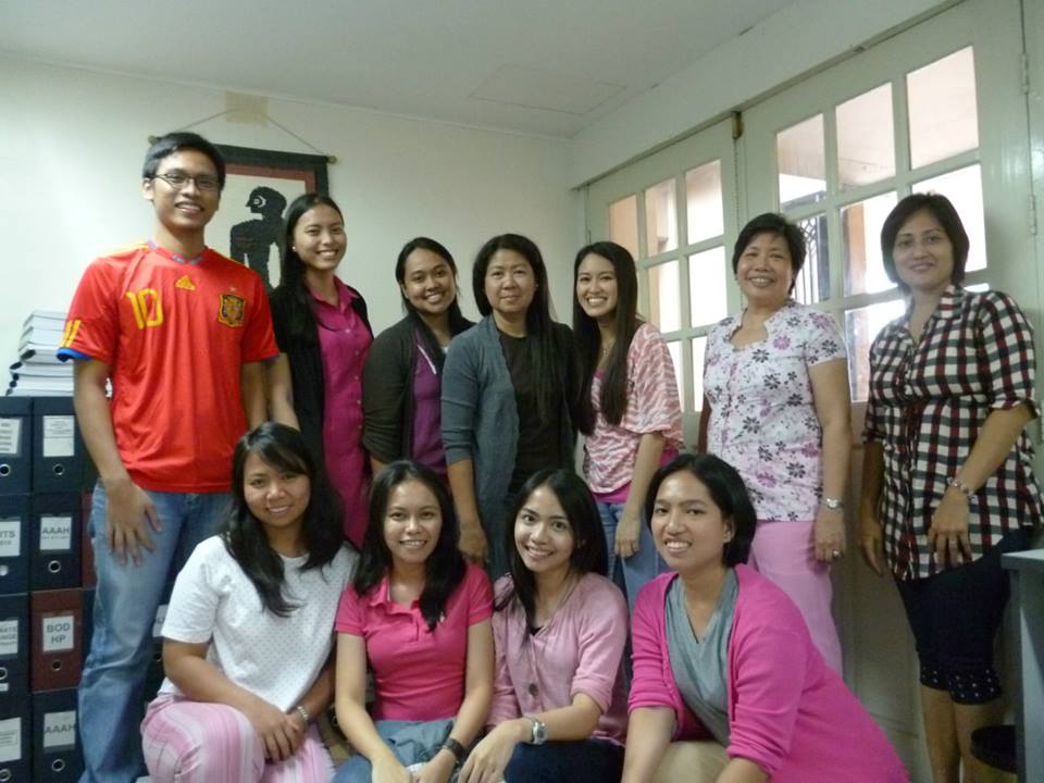 With the Health Policy Project Group, UP Manila National Institutes of Health (NIH) in 2013.