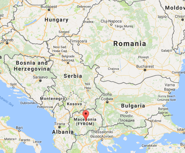 From the Aegean Sea, Alzen went to Macedonia.