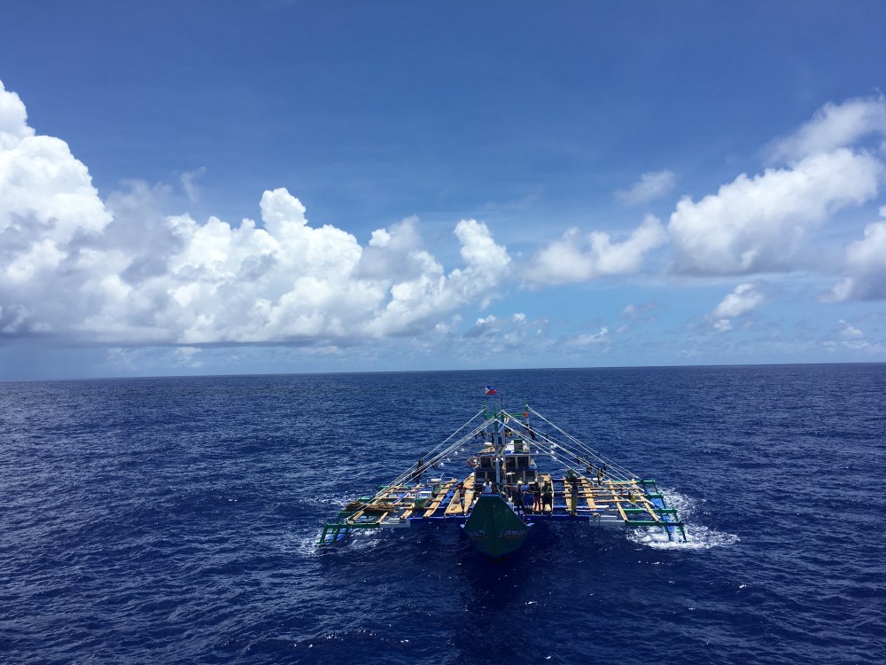 Filipino fishing boat.