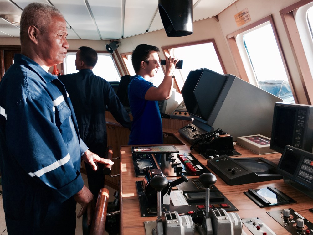 Benham Rise is submerged underwater. Thus, it takes special skills in navigation to get there.