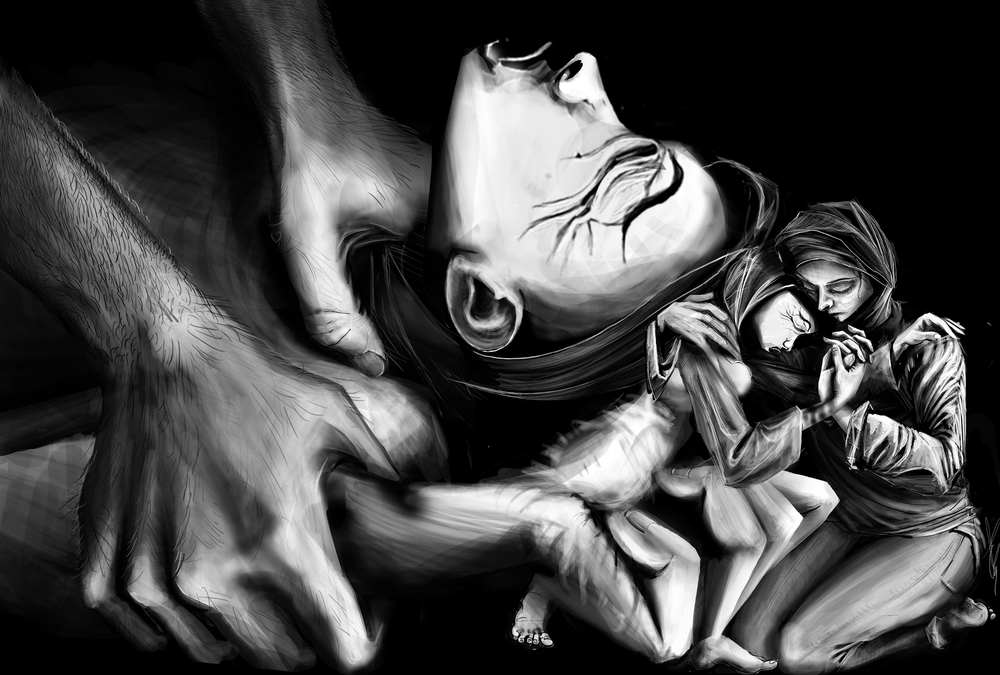 Shatila Camp Illustrations