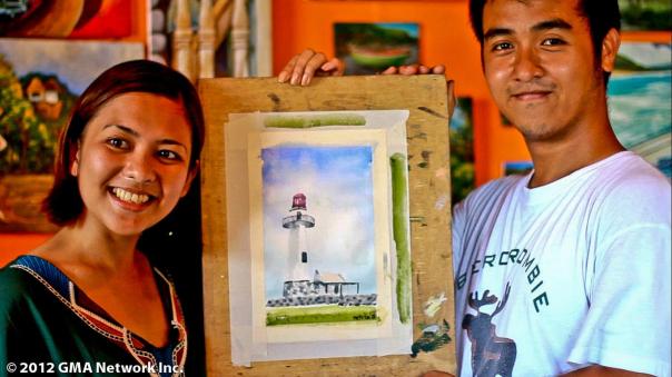My first painting, all the way from Batanes