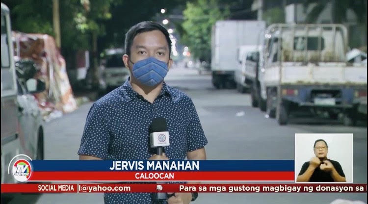 TV reporter standupper screenshot