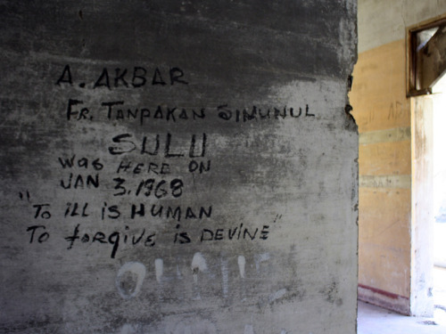 Graffiti in Abandoned Hospital