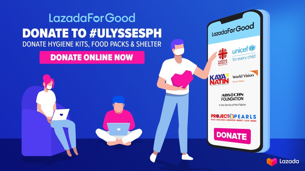 After 11.11 and #UlyssesPH, ‘Check Out’ Your Donations Through&nbsp;LazadaForGood