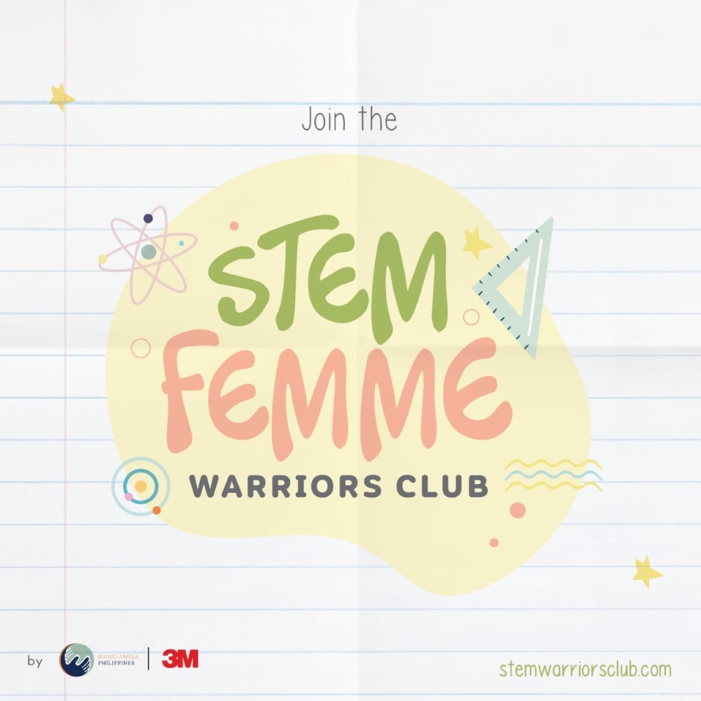 Young girls encouraged to join STEM Femme Club by 3M, Mano&nbsp;Amiga
