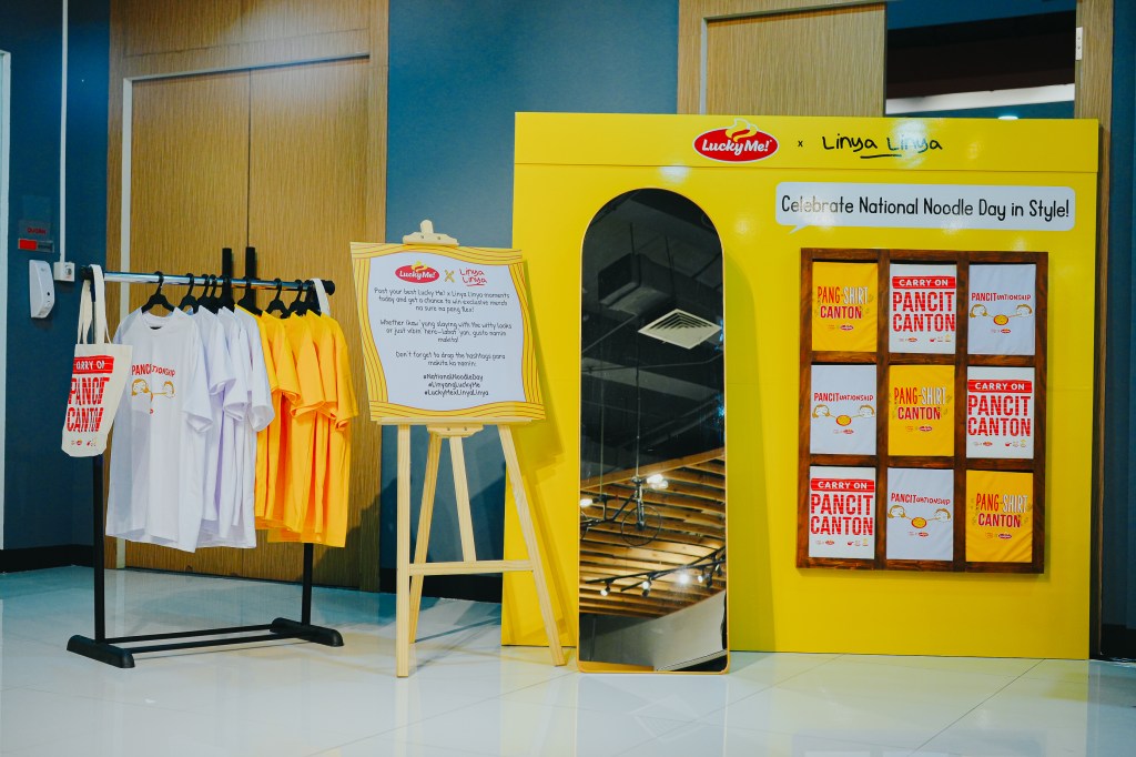 THIS IS IT, PANCIT! Lucky Me! x Linya Linya Serves Nostalgia, Wit, and ‘Sarapiness’ for National Noodle&nbsp;Day