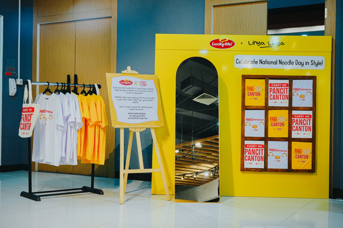 THIS IS IT, PANCIT! Lucky Me! x Linya Linya Serves Nostalgia, Wit, and ‘Sarapiness’ for National Noodle&nbsp;Day